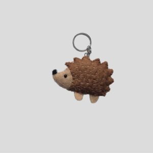 Porcupine Keyring