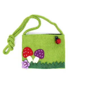 Side Bag with Mushroom & Bug