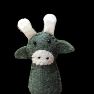 Bull Finger Puppet