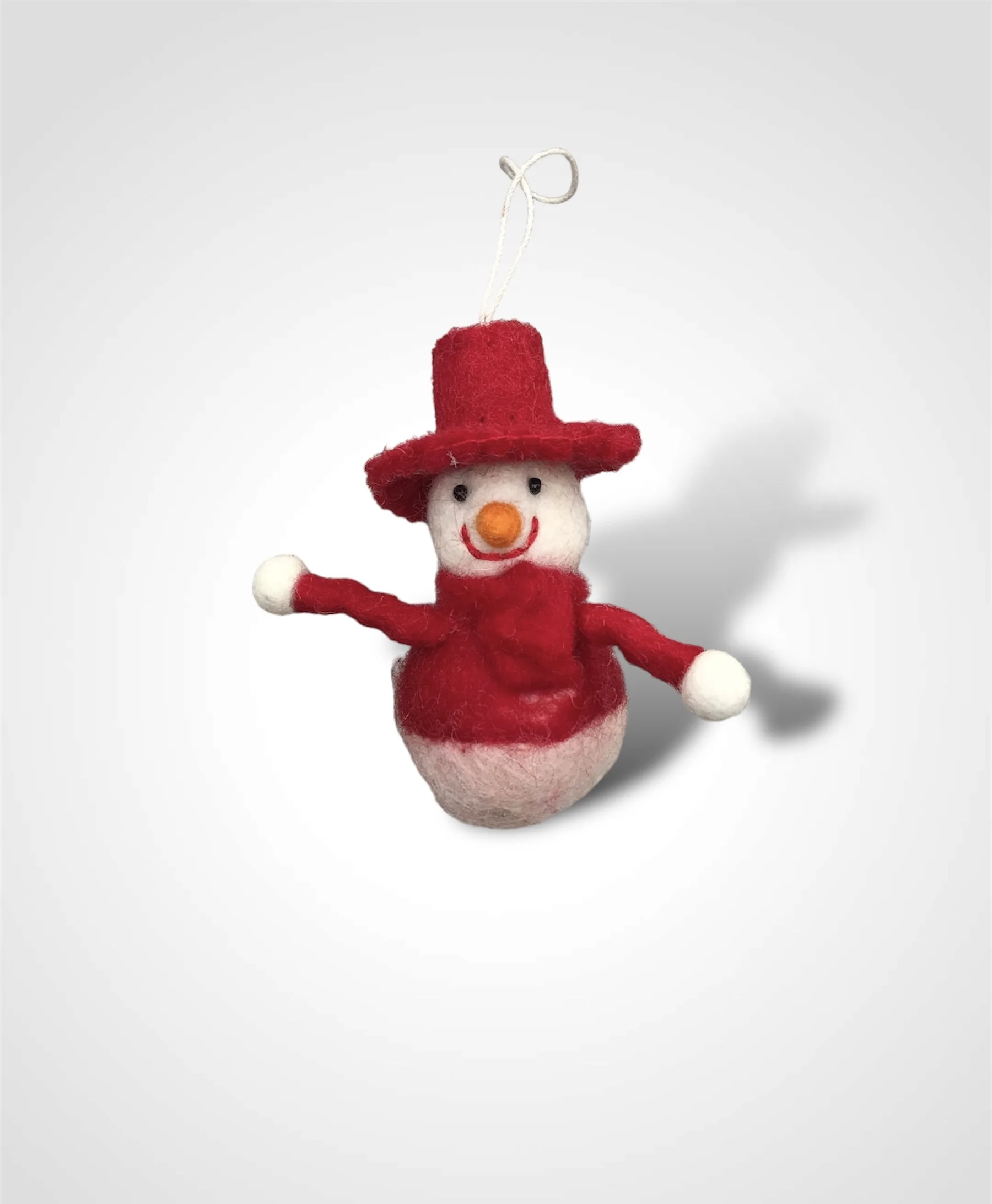 Snowman with Red Hat