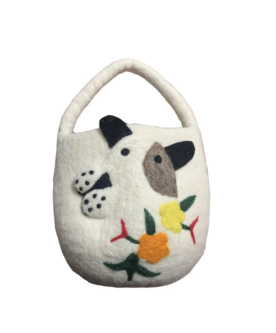 Dog Design Basket